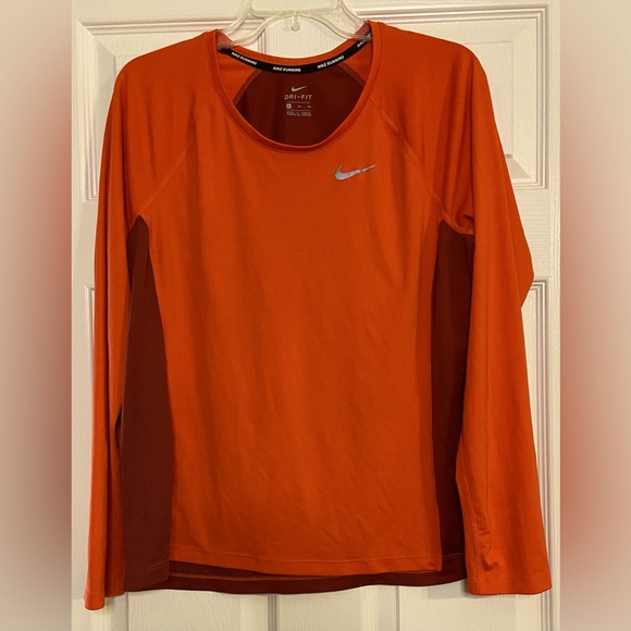 Nike Running, Womens, Dri Fit, Size XL, Red & Orange - Picture 1 of 3
